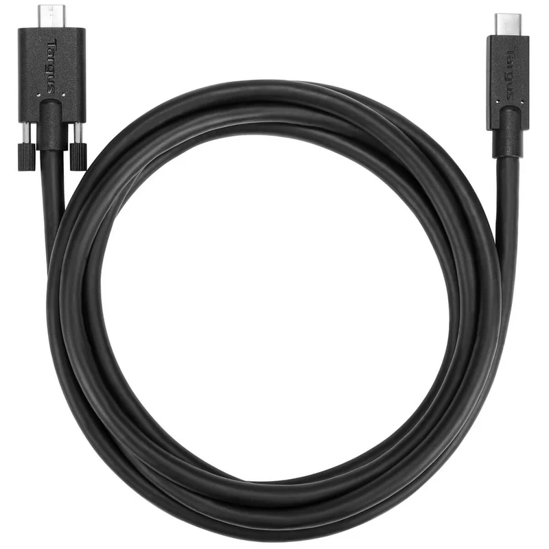 1,8 Meter USB-C®-Stecker auf USB-C®-Stecker 10Gbps Einschraubkabel