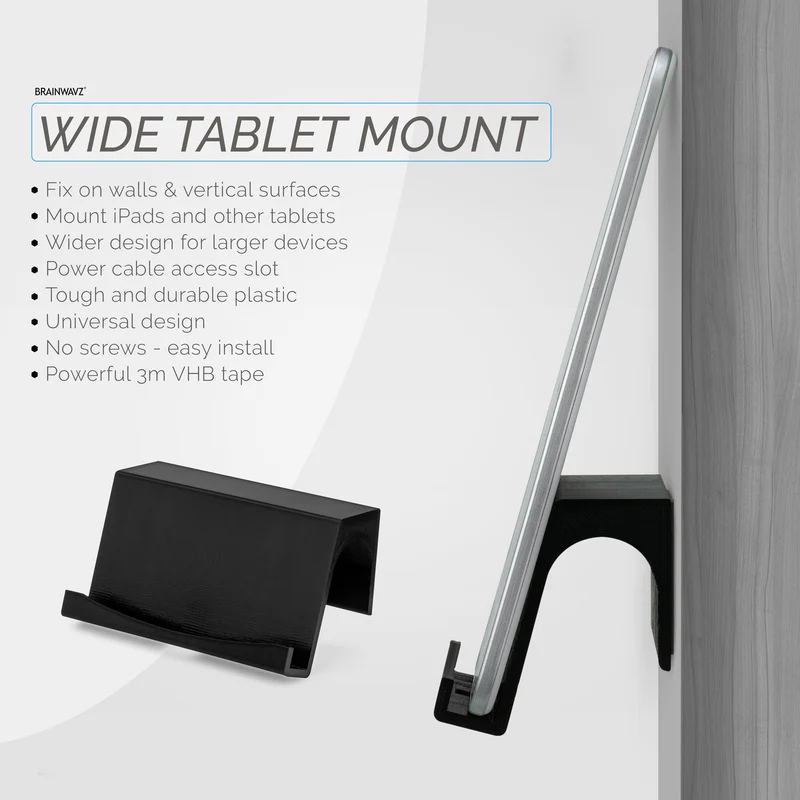 Selbstklebende Wandhalterung für iPad und Android Tablet - TM03