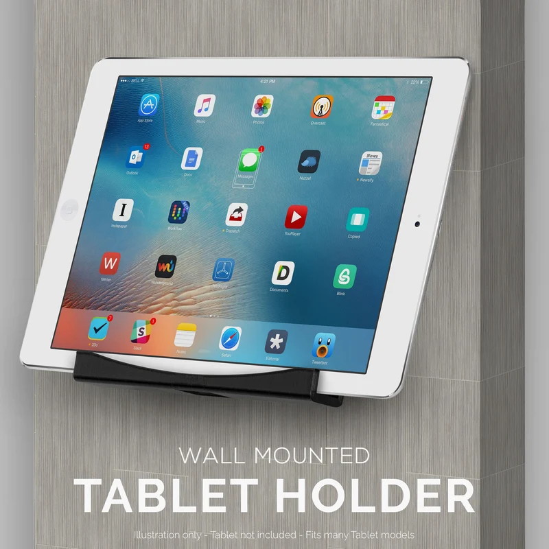 Selbstklebende Wandhalterung für iPad und Android Tablet - TM03