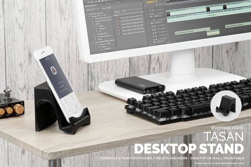Tasan Desktop & Telefon Lekap di Dinding dan Stand Tablet