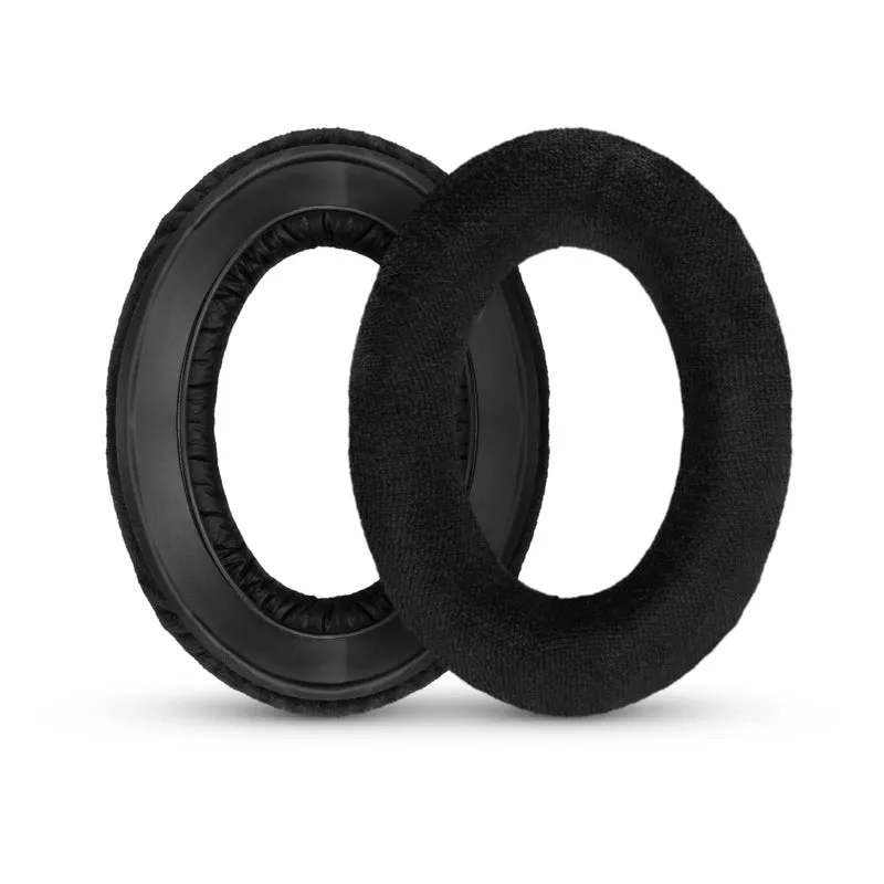 Ersatz-Ohrpolster für Sennheiser HD600, HD650, HD660S, HD525, HD535, HD545 und Massdrop HD58X, HD6XX Kopfhörer – weiche Velourspolster für zusätzlichen Komfort