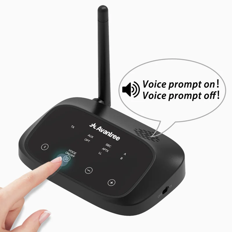 HT5006 | Wireless Earbuds for TV with Transmitter Set