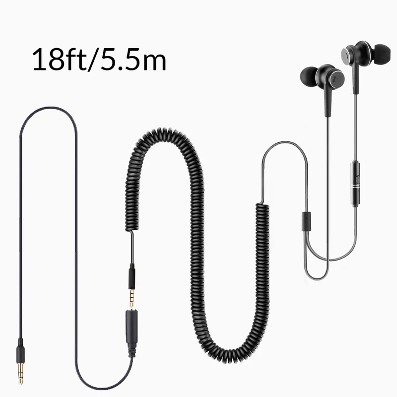 HF027 | Long Cord Earbuds for TV PC and Keyboard