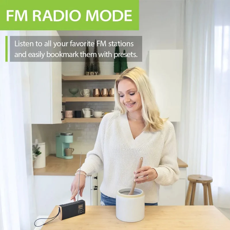 Soundbyte T | Portable FM Radio with Bluetooth