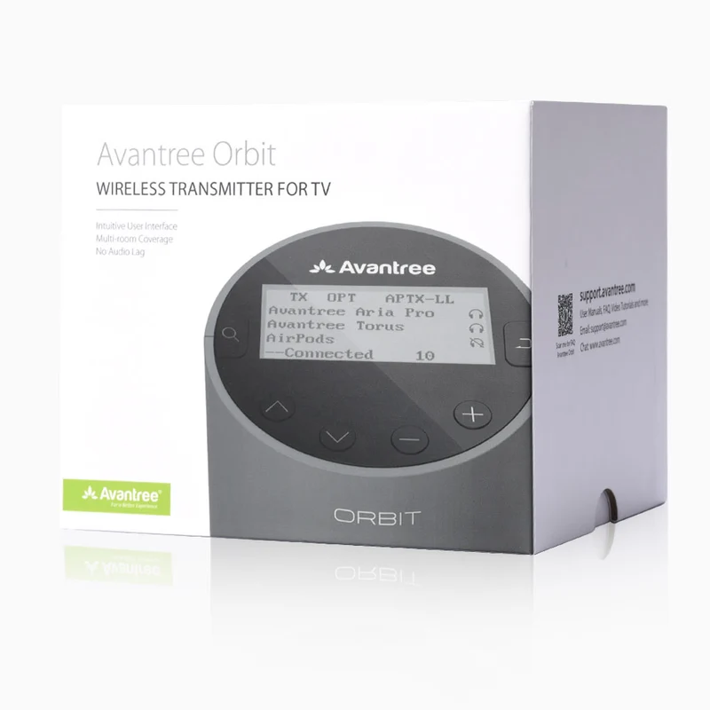 Orbit | Bluetooth TV transmitter wth No Lip-sync