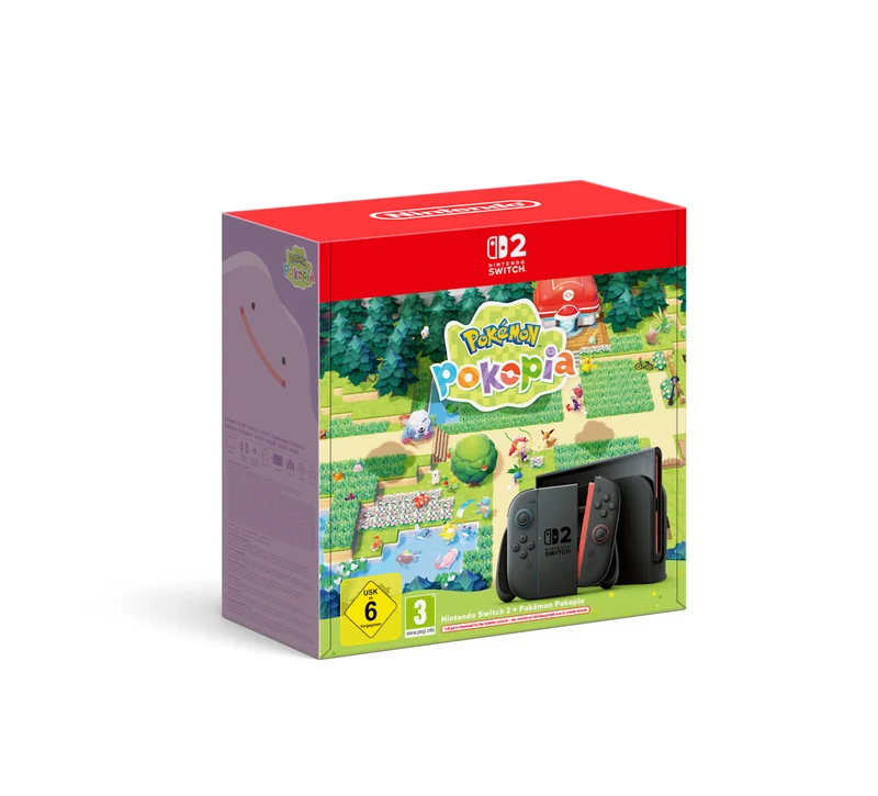Nintendo Switch 2 Konsole + Pokémon Pokopia Bundle, 1080p
