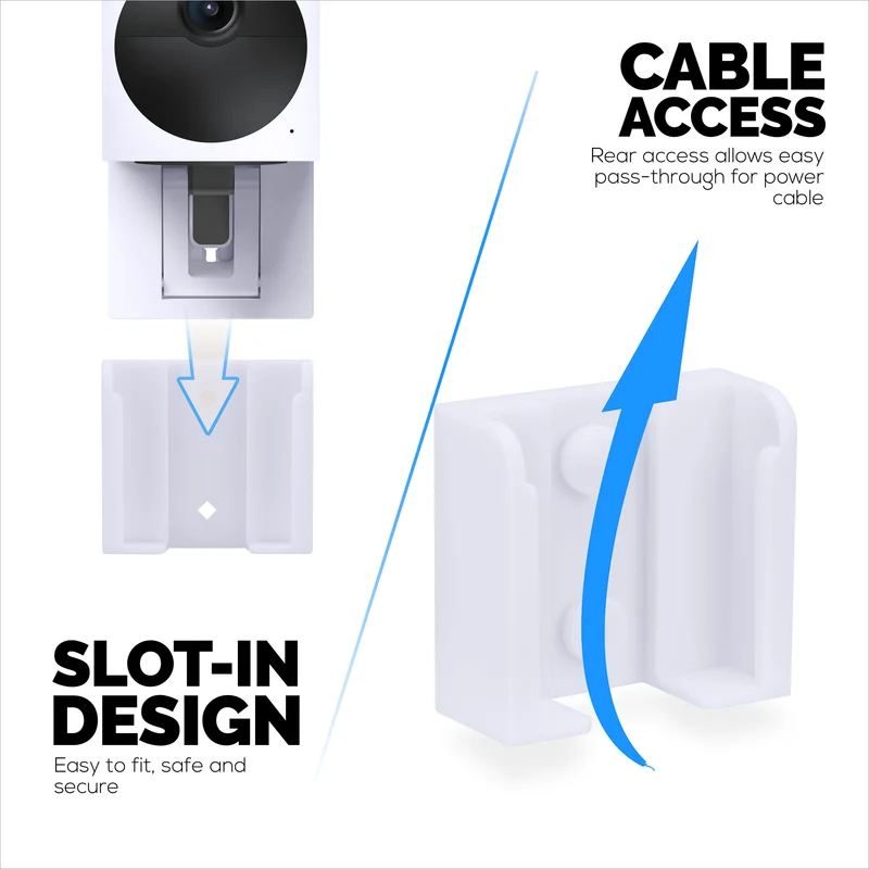 Wandhalterung für die Überwachungskamera Wyze Cam Outdoor v2, einfach zu installierende Halterung, reduziert tote Winkel und Unordnung
