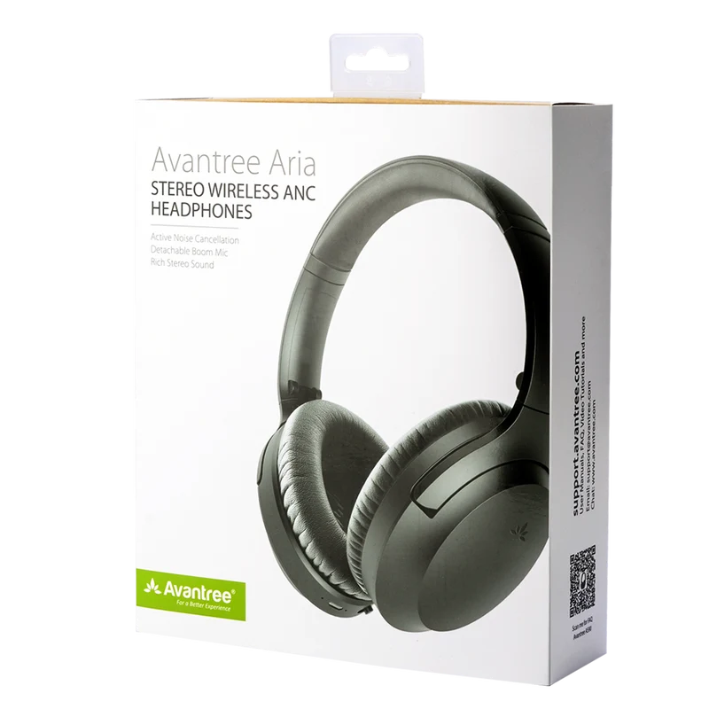 Aria | Bluetooth Headphones with Active Noise Cancellation