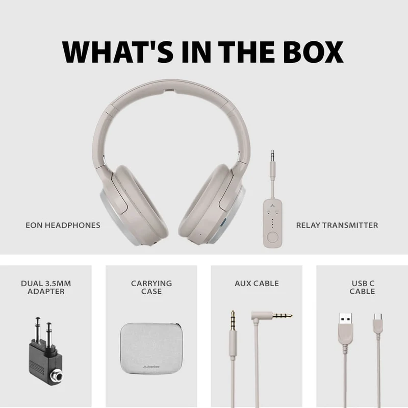 Sky Eon | Airplane Headphones with Bluetooth Adapter