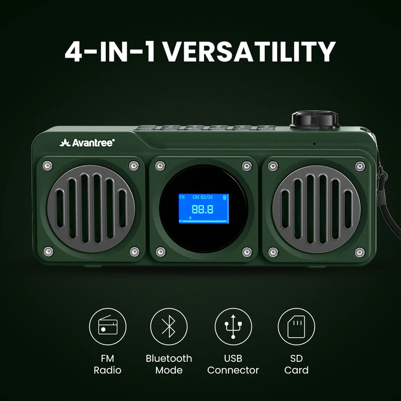 Boombyte | BT5.1 Portable Radio Speaker