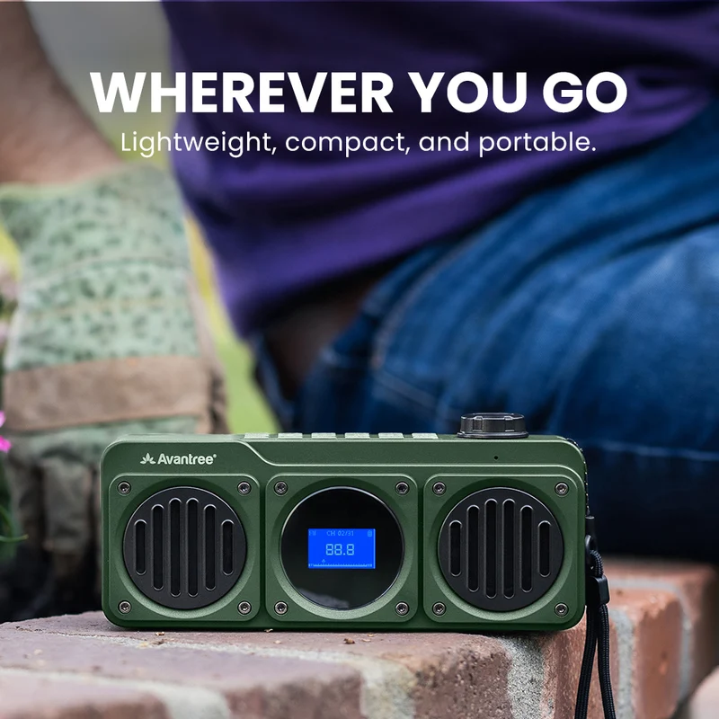 Boombyte | BT5.1 Portable Radio Speaker