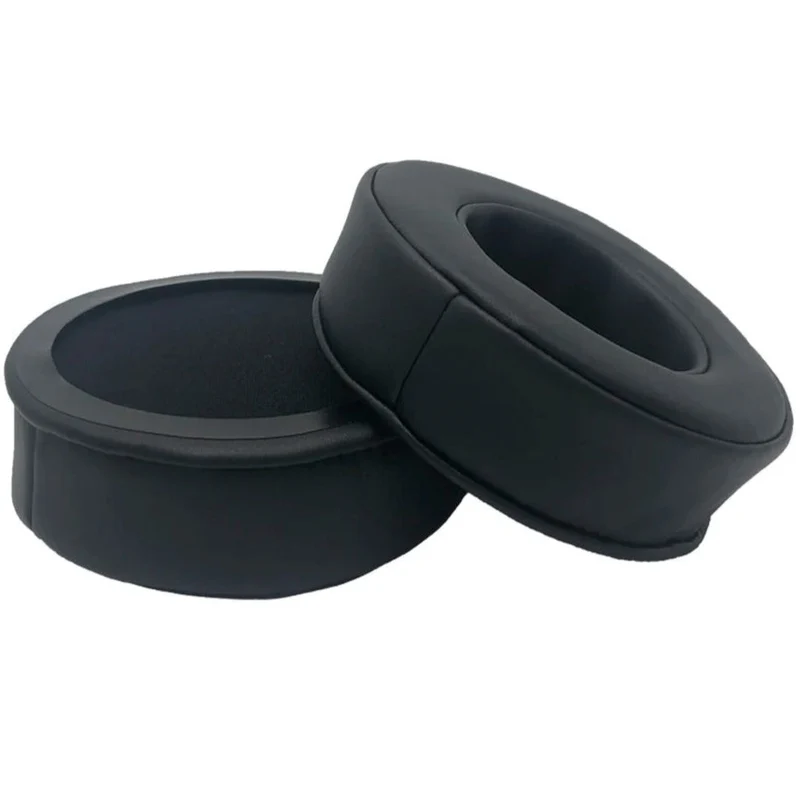 Tascam TH-02 Replacement Ear Pads – Black PU Leather Comfort