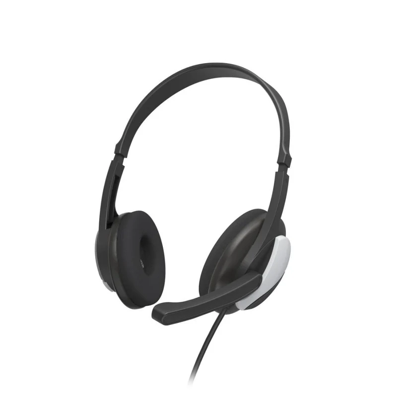 Hama HS-P100 V2 On-Ear PC-Headset mit Mikrofon, Y-Adapter