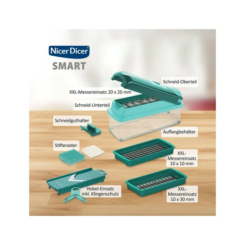 Genius Nicer Dicer Smart 7-tlg. – Manueller Gemüseschneider