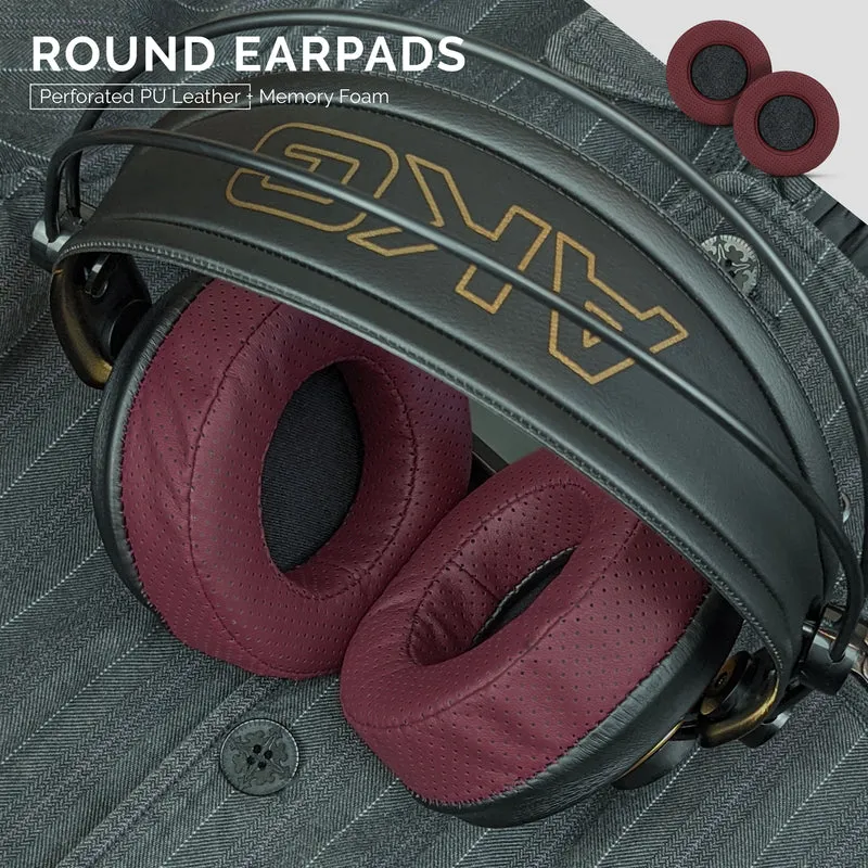 Kopfhörer Memory Foam Earpads - Rund - Perforiert