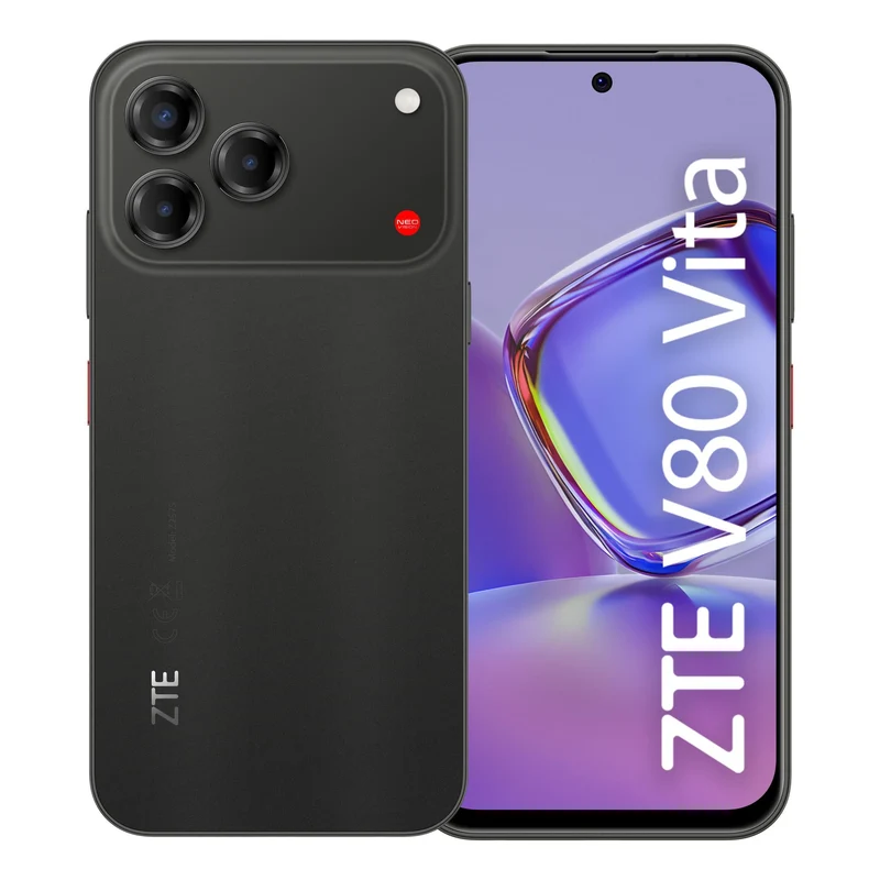 ZTE Blade V80 Vita Smartphone 4GB+256GB 6,75" Black