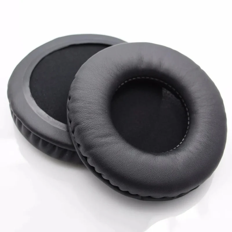 Sony MDR-RF865R / MDR-RF865RK Replacement Ear Pads – Black PU Leather