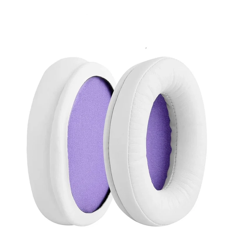 HyperX Cloud 3 Ear Pads Replacement – Fabric & PU Leather, Black/White