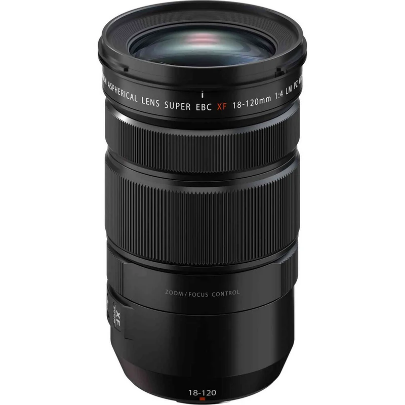 Fujifilm Fujinon XF 18-120mm f/4 LM PZ WR Zoom Lens + 64GB SD Card Bundle