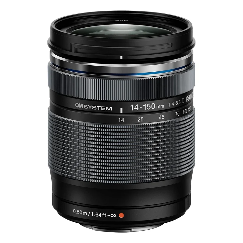 OM SYSTEM M.Zuiko Digital 14-150mm F4.0-5.6 II for Micro Four Thirds System Camera, Compact, Powerful Zoom Lens, Weather Sealed Design, Outdoor