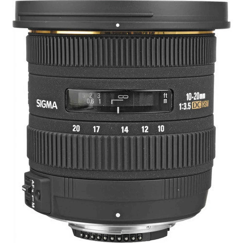 Sigma 10-20mm F3.5 EX DC HSM Super Wide Angle Zoom Lens - 0.15x - 10mm to 20mm - f/3.5 -