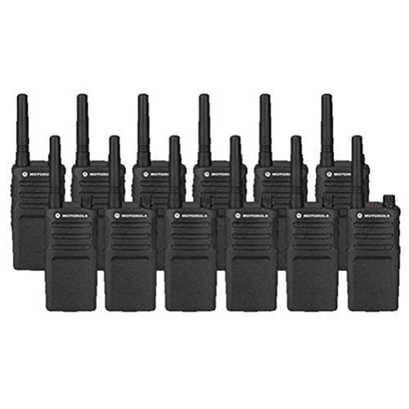 12 Pack of Motorola RMU2040 Two way Radio Walkie Talkies