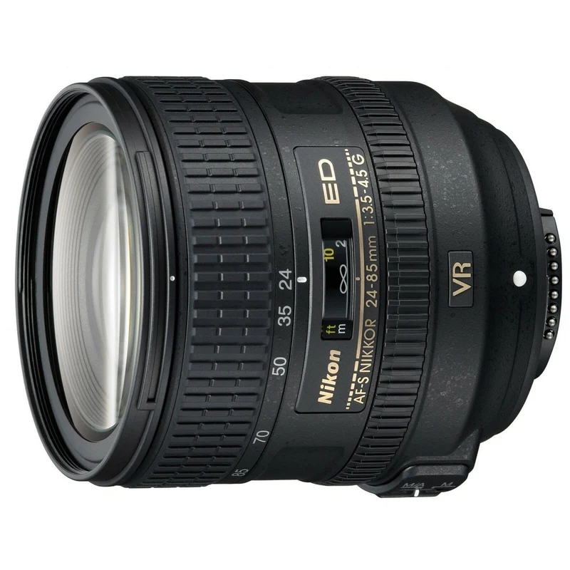 Nikon AF-S NIKKOR 24-85mm f/3.5-4.5G ED VR Lens w/72mm UV Filter Pro Bundle