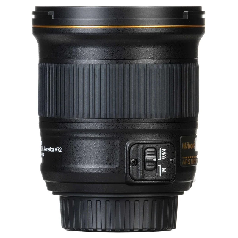 Nikon AF-S 24mm f/1.8G ED Prime Lens (20057) Intl Model Bundle