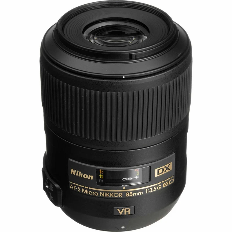 Nikon AF-S DX Micro 85mm f/3.5G ED VR Lens (2190) Intl Model Bundle