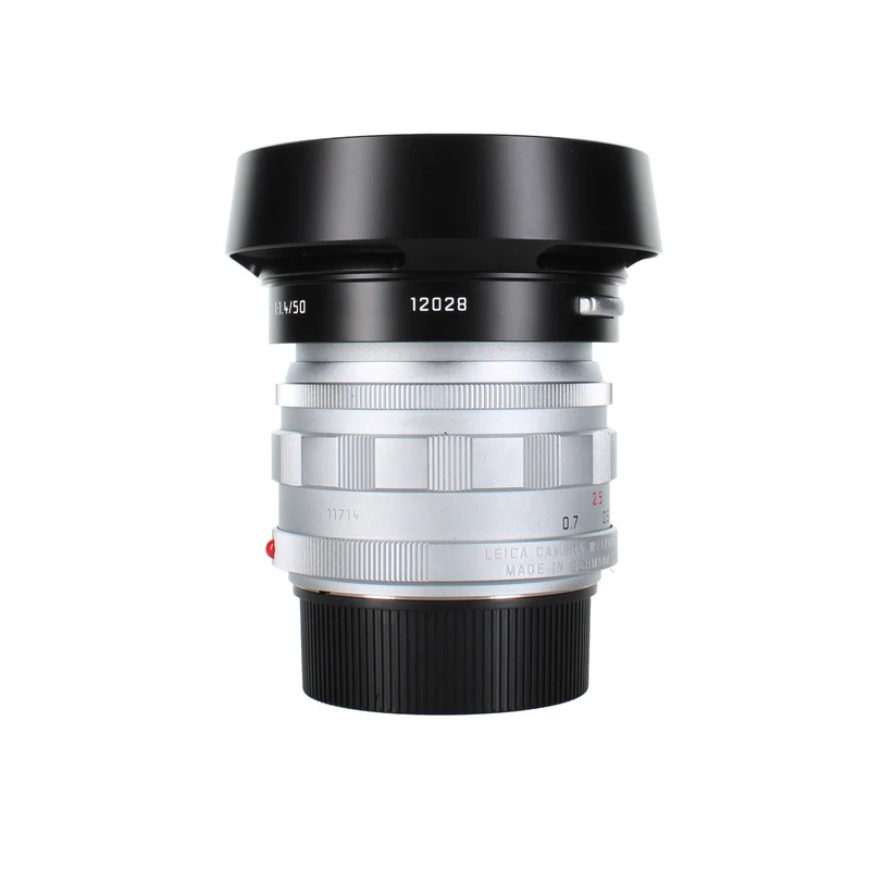 Leica Summilux-M 50mm f/1.4 Lens (Leica M, Silver, 2025 Version)