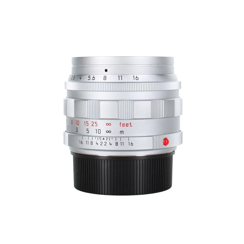 Leica Summilux-M 50mm f/1.4 Lens (Leica M, Silver, 2025 Version)