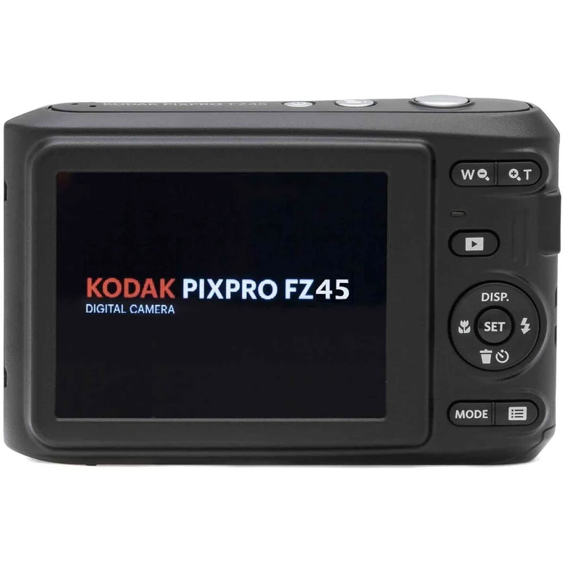 KODAK PIXPRO Friendly Zoom FZ45-BK 16MP Digital Camera with 4X Optical Zoom 27mm Wide Angle and 2.7" LCD Screen -