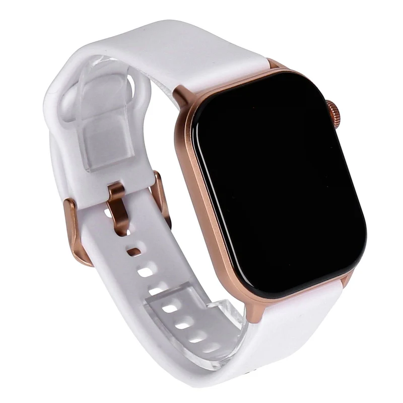 Ice-Watch ICE smart 2.0 rectangular 1.96 Smartwatch Rose-Gold Weiß