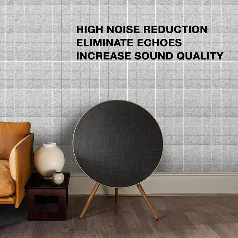 iDEER LIFE Acoustic Foam Wall Panels 12pcs (White)