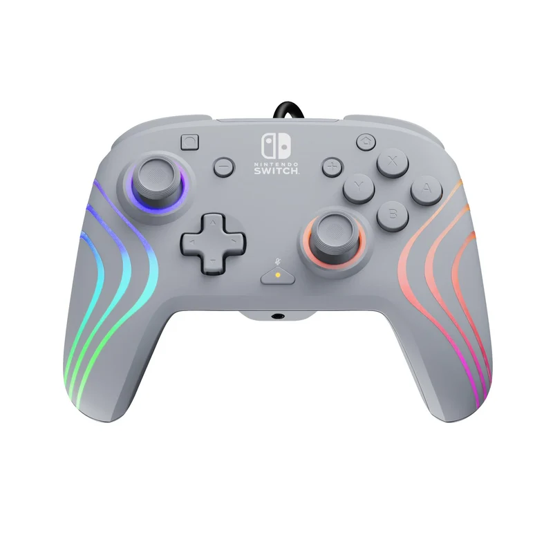 PDP Afterglow Wave Wired Controller Switch gebraucht, leichte Gebrauchsspuren