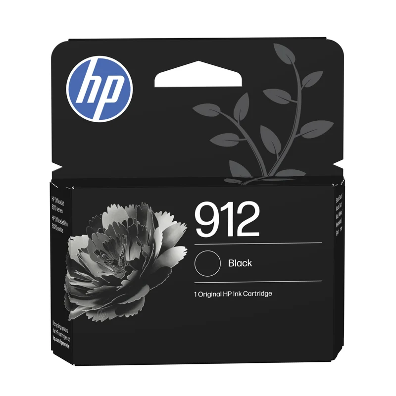 HP 912 Schwarz Original Druckerpatrone, ca.250 Seiten