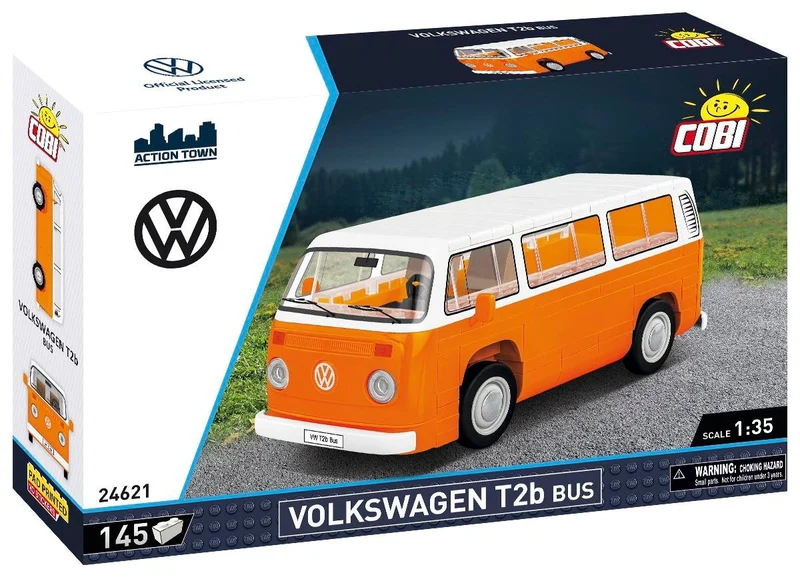 COBI Volkswagen T2b Bus Bauset - 145 Teile, Made in EU