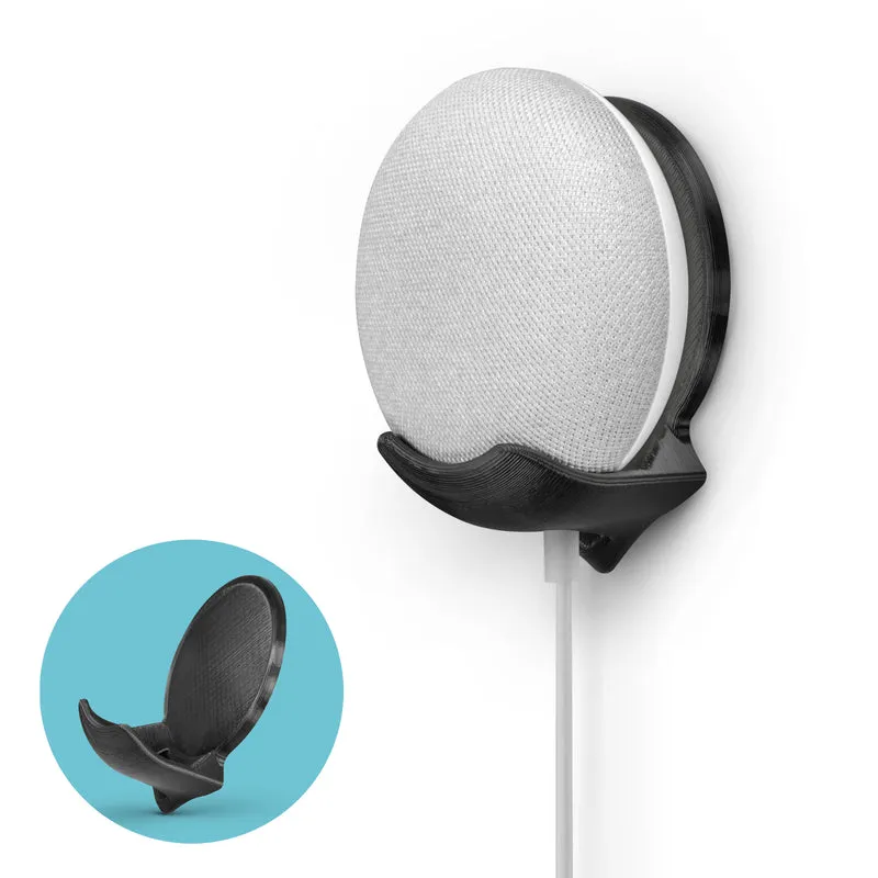 Google Nest Home Mini Stick On Wall Mount - Mudah Dipasang