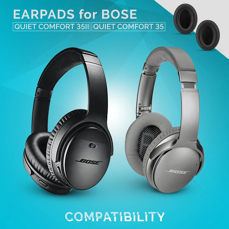 Pad Telinga Pengganti Premium BOSE QC35 & QC35ii