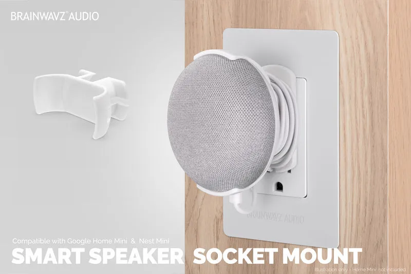 Google Nest Home Mini - Steckdosenhalterung