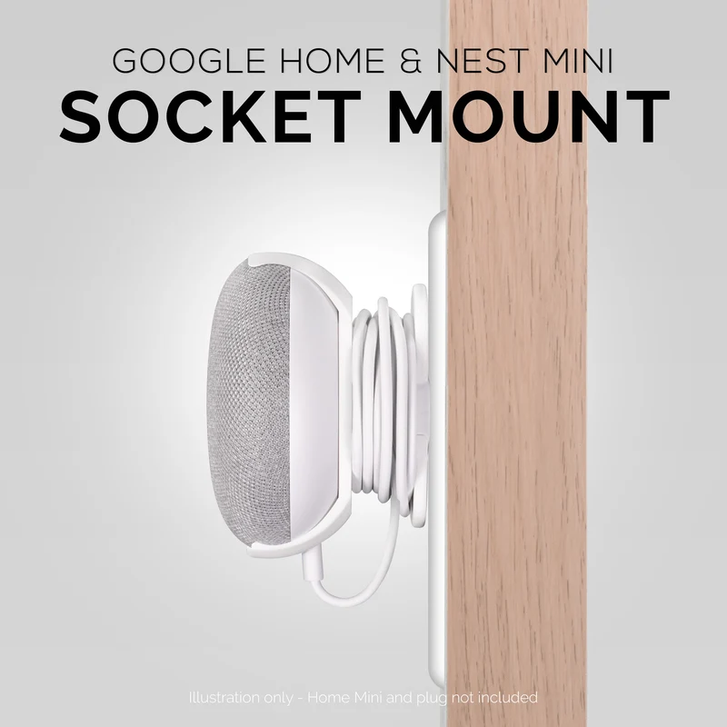 Google Nest Home Mini - Steckdosenhalterung