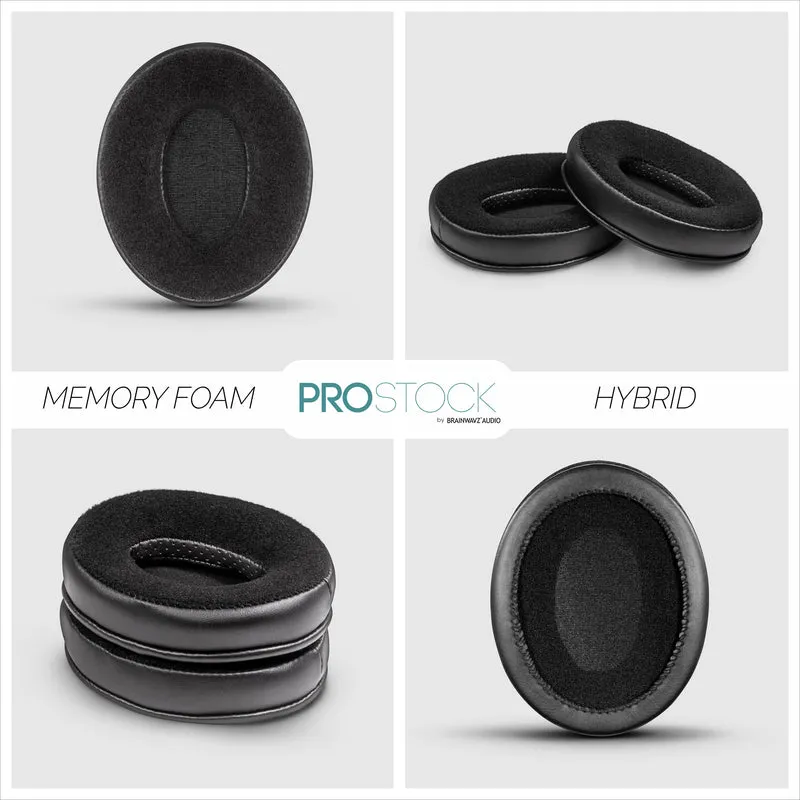 Ersatz-Ohrpolster der ProStock ATH M50X- und M-Serie – individuell gestaltete Form mit Memory-Schaum – Hybrid