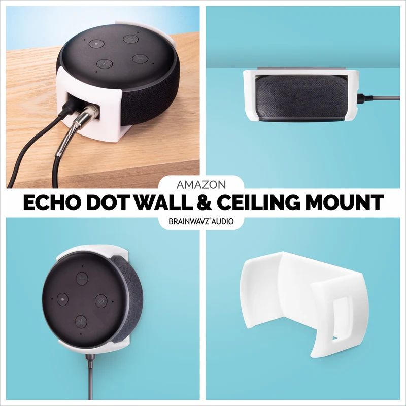 Echo Dot Wall dan Lekap Pelekat Siling