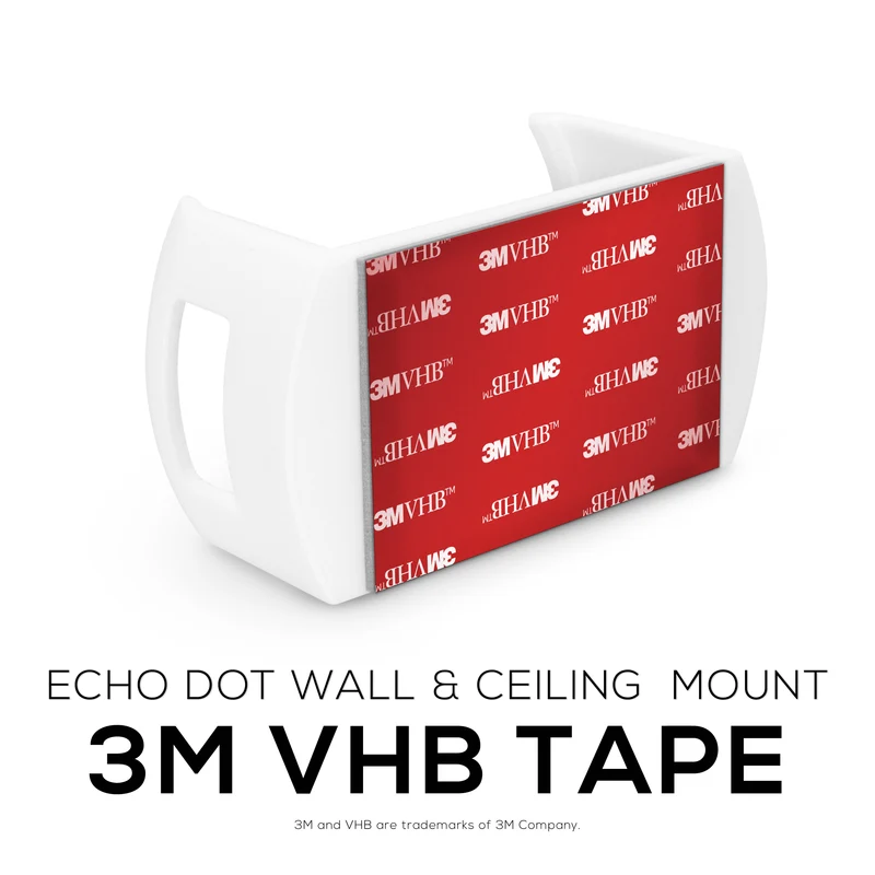 Echo Dot Wall dan Lekap Pelekat Siling