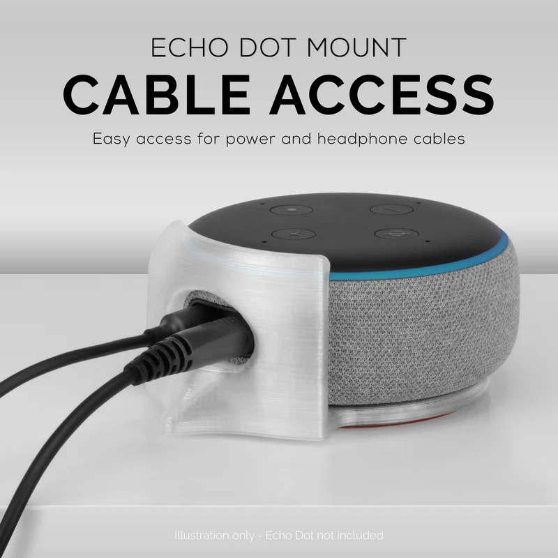 Pendakap Pemegang Lekap Dinding Echo Dot