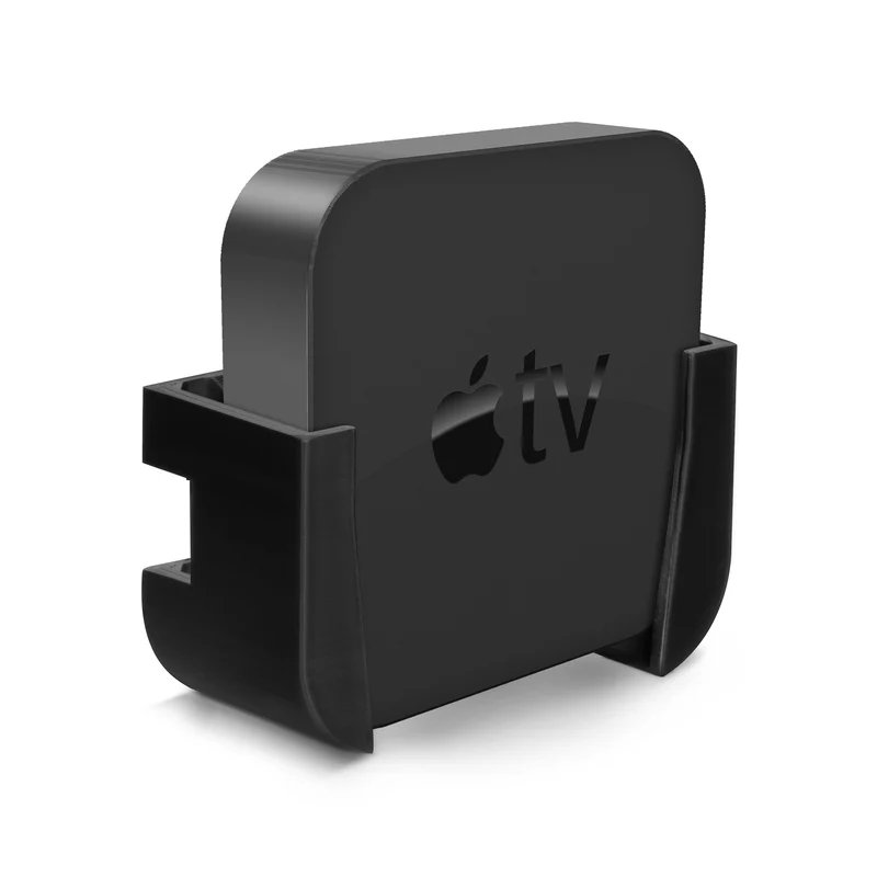 Apple TV 4K & HD selbstklebende Wand- & TV-Halterung – keine Schrauben oder Unordnung