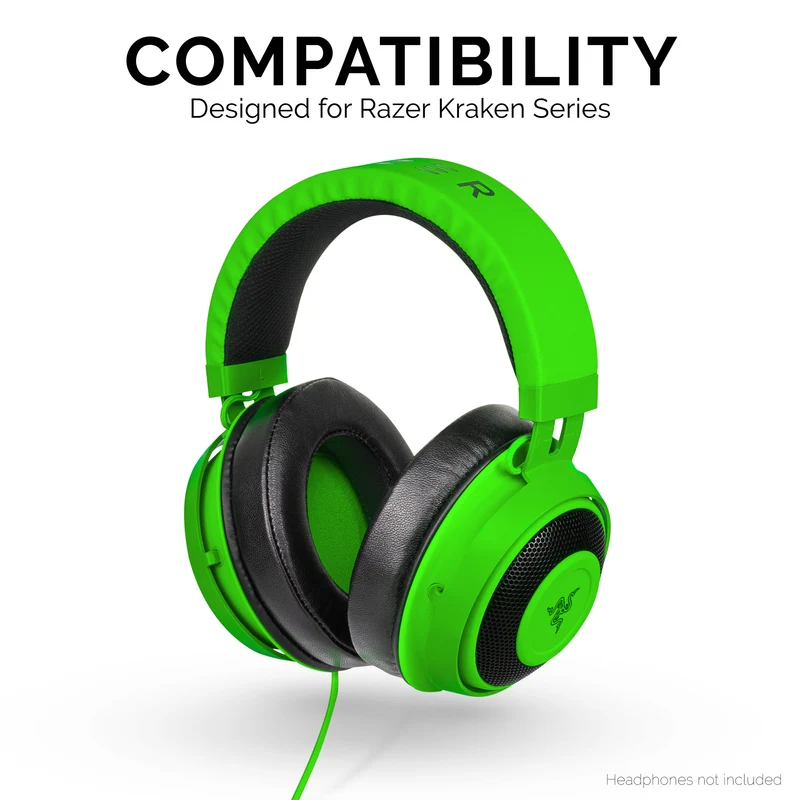 Alas Telinga Pengganti Kulit Bimbingan Razer Kraken