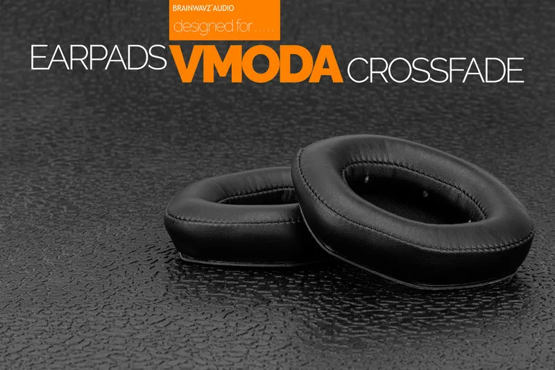 V-MODA Crossfade Ersatz-Ohrpolster - Premium-Materialien & Memory-Schaum