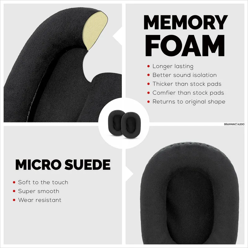SONY MDR-7506 Ersatz-Premium-Ohrpolster - Micro Suede