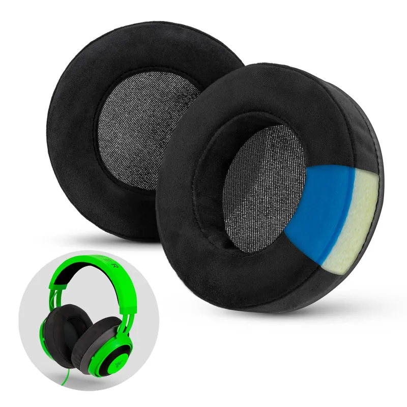 Brainwavz GEL Gaming Earpads - XL - Micro Suede dengan Memory Foam